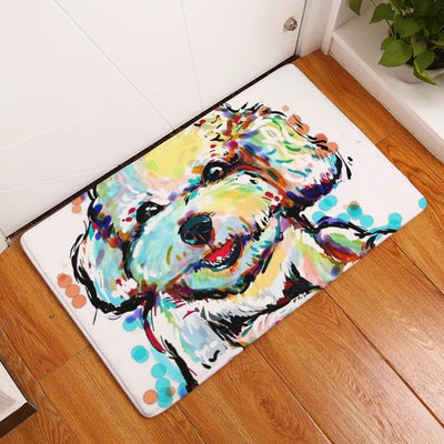 Flannel Dog Doormat