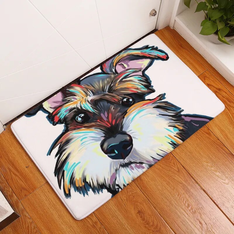 Flannel Dog Doormat