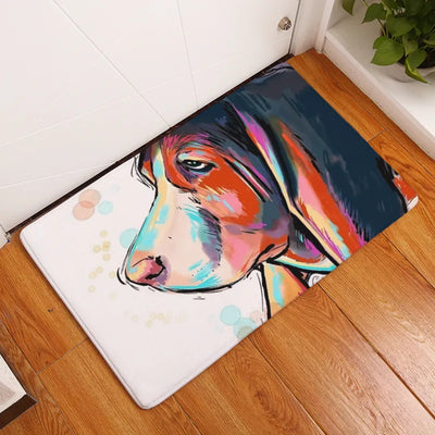 Flannel Dog Doormat